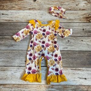 Ooh La Llama romper 0-3mons